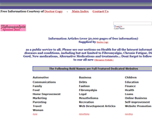 Tablet Screenshot of info.doctorcopy.com
