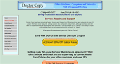 Desktop Screenshot of doctorcopy.com